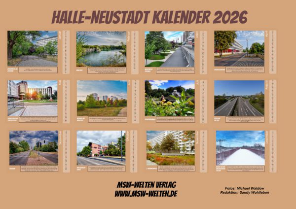 Halle-Neustadt Kalender 2026 – Bild 2
