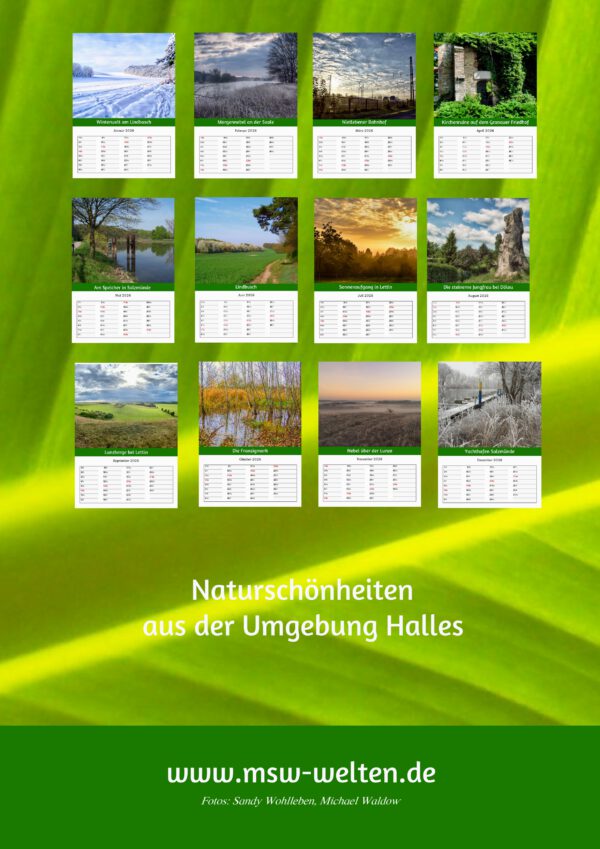 Naturschönheiten - Kalender 2026 – Bild 2